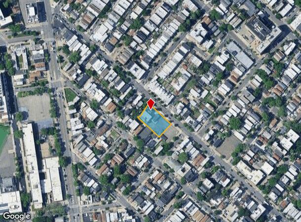 1651 Zerega Ave, Bronx, NY Parcel Map