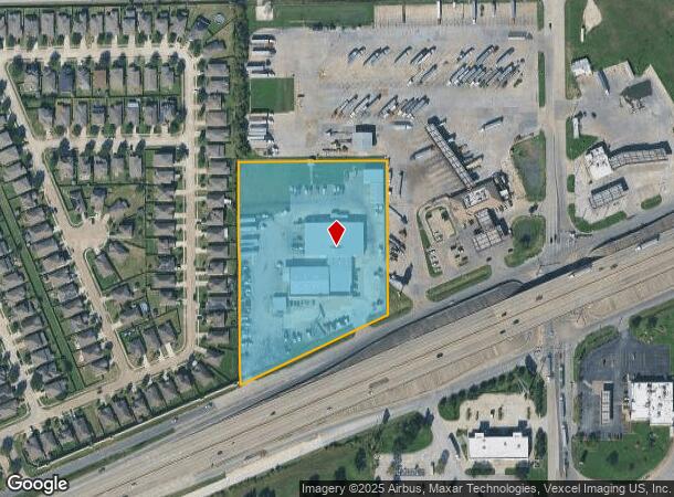  1701 East Fwy, Baytown, TX Parcel Map