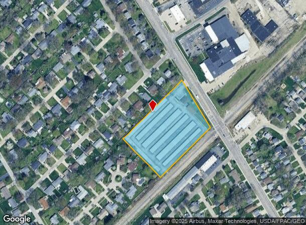 2366 S Byrne Rd, Toledo, OH Parcel Map