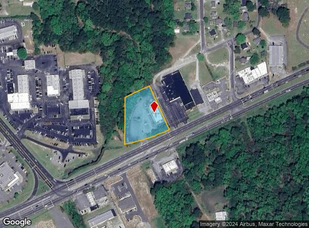  3725 W Vernon Ave, Kinston, NC Parcel Map