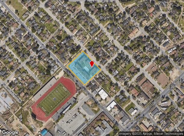 200 W Jefferson St, Brownsville, TX Parcel Map