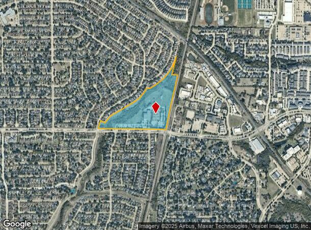 2205 E Hebron Pky, Carrollton, TX Parcel Map