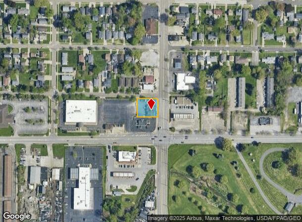  2118 S Main St, Akron, OH Parcel Map