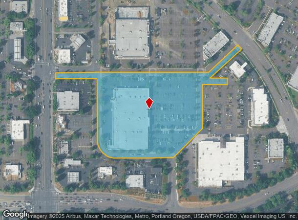  11010 Ne Evergreen Pkwy, Beaverton, OR Parcel Map