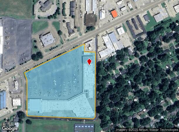 701 W Park Ave, Greenwood, MS Parcel Map