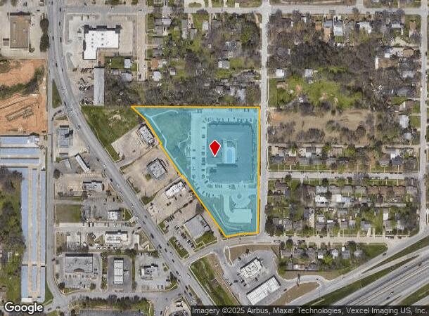 1069 Kings Hwy, Fort Worth, TX Parcel Map
