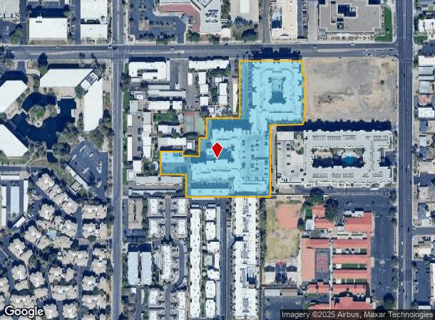  2319 E Highland Ave, Phoenix, AZ Parcel Map