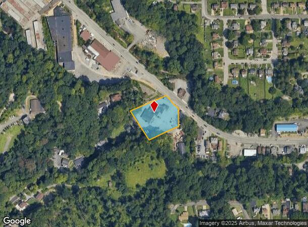 1841 Babcock Blvd, Pittsburgh, PA Parcel Map