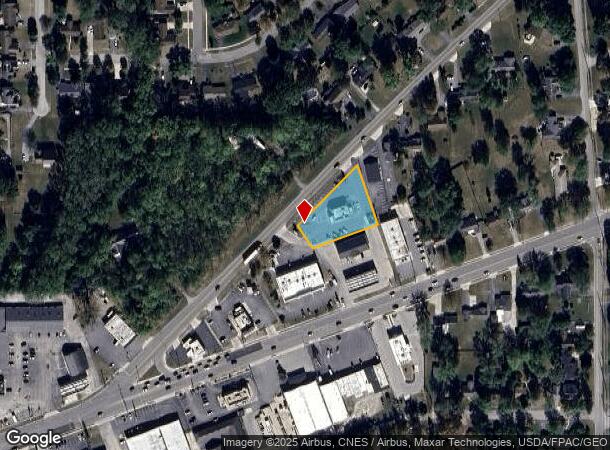  1231 Fostoria Ave, Findlay, OH Parcel Map