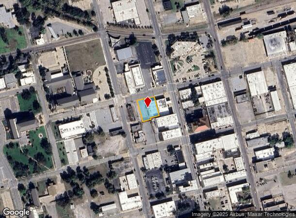  110 W Mulberry St, Sherman, TX Parcel Map