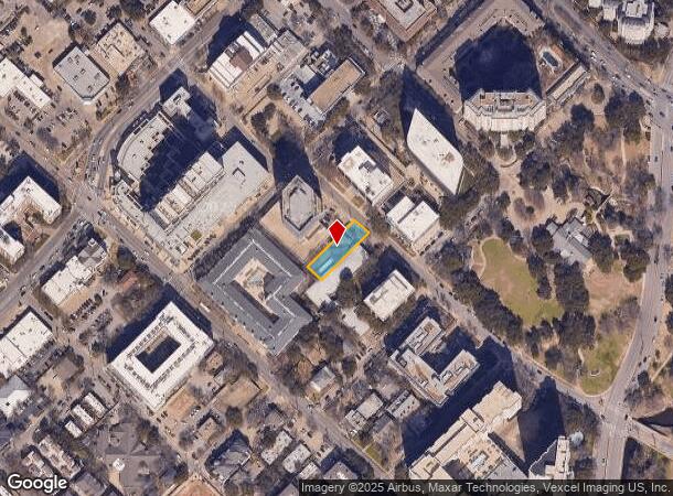  3615 N Hall St, Dallas, TX Parcel Map
