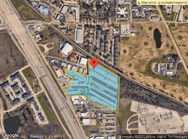  1708 N Stemmons Fwy, Lewisville, TX Parcel Map