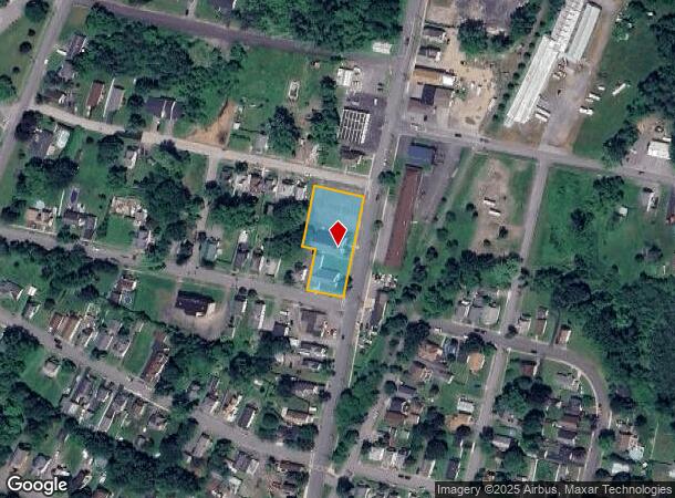 351 N Perry St, Johnstown, NY Parcel Map
