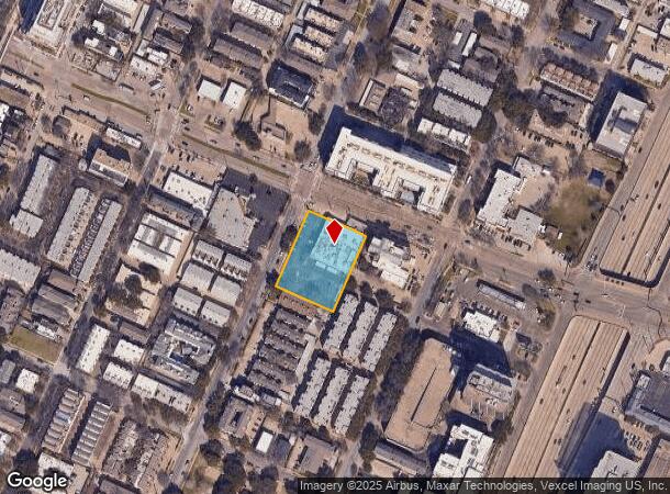  4152 Cole Ave, Dallas, TX Parcel Map