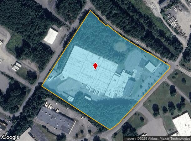  901 Keystone Industrial Park Rd, Dunmore, PA Parcel Map