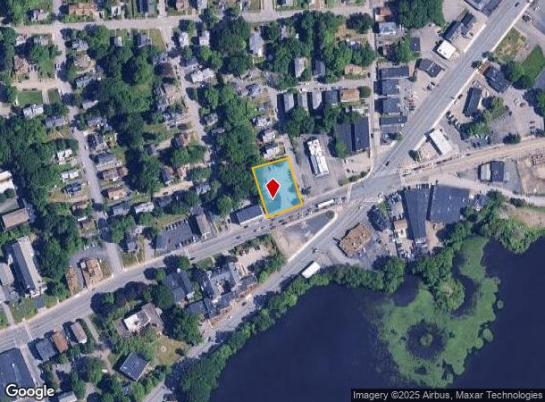  1168 Main St, Worcester, MA Parcel Map