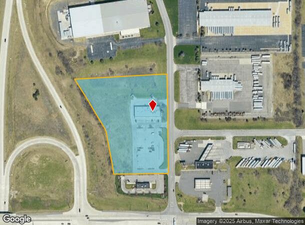 4505 Ameritech Dr, South Bend, IN Parcel Map