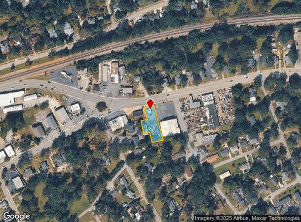  614 E Main St, Easley, SC Parcel Map