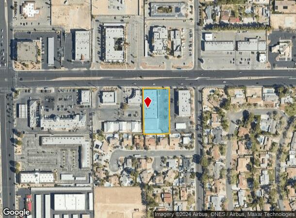  3565 E Flamingo Rd, Las Vegas, NV Parcel Map