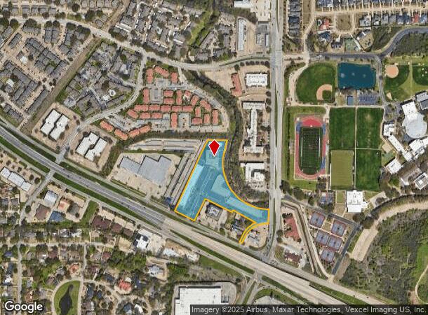 6100 Southwest Blvd, Benbrook, TX Parcel Map