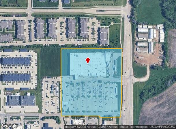  1025 E Hickman Rd, Waukee, IA Parcel Map