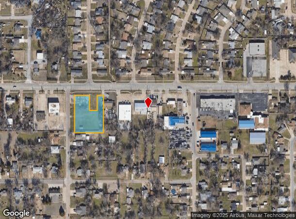  3308 Se 15Th St, Del City, OK Parcel Map