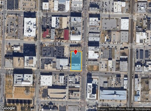  701 N Broadway Ave, Oklahoma City, OK Parcel Map