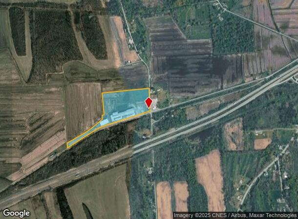 8607 Thompson Rd, Port Byron, NY Parcel Map