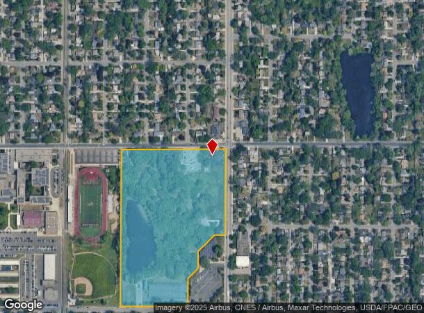 7000 Nicollet Ave, Minneapolis, MN Parcel Map