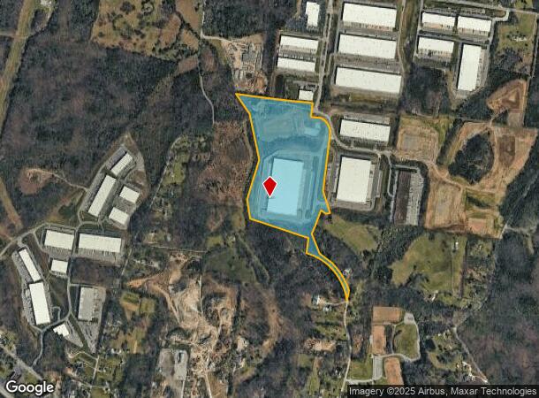  600 Airpark Commerce Dr, Nashville, TN Parcel Map