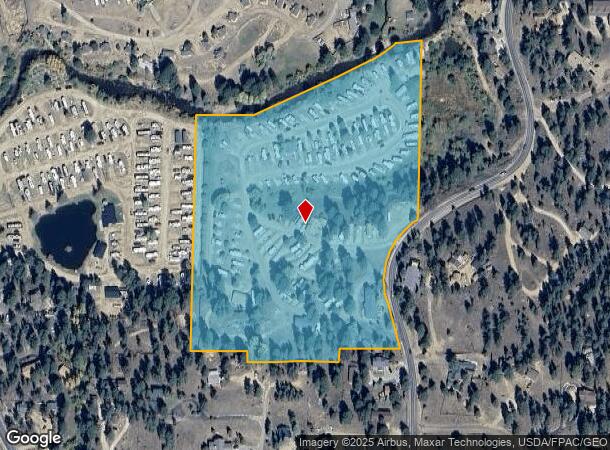 815 Riverside Dr, Estes Park, CO Parcel Map