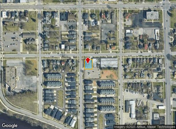 306 S Notre Dame Ave, South Bend, IN Parcel Map