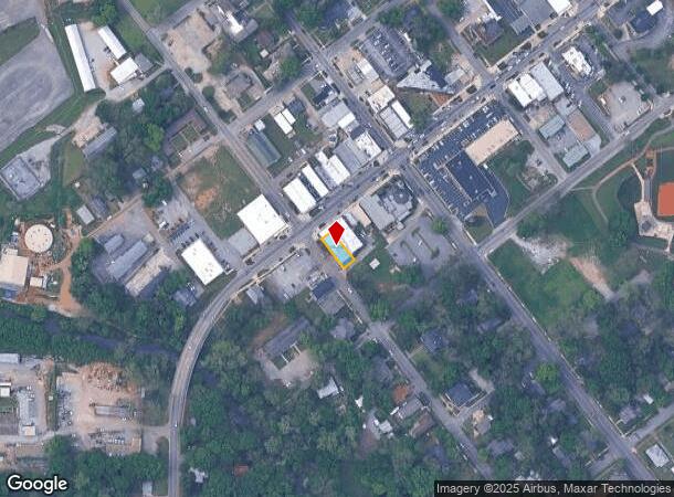 604 Main St, Montevallo, AL Parcel Map