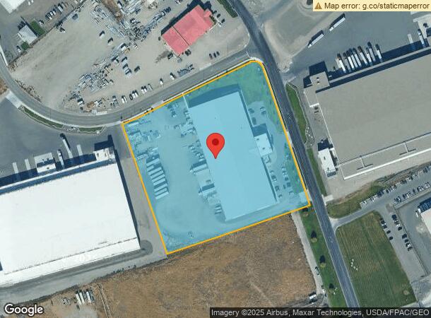  5702 Industrial Way, Pasco, WA Parcel Map