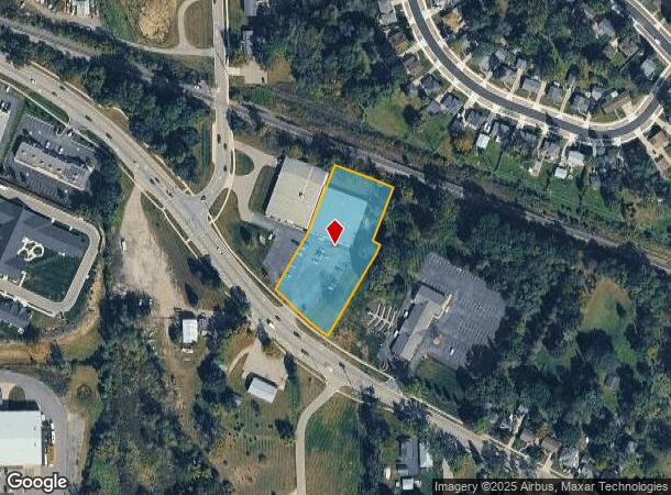  1020 W Silver Lake Rd, Fenton, MI Parcel Map