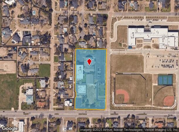  3877 Walnut Hill Ln, Dallas, TX Parcel Map