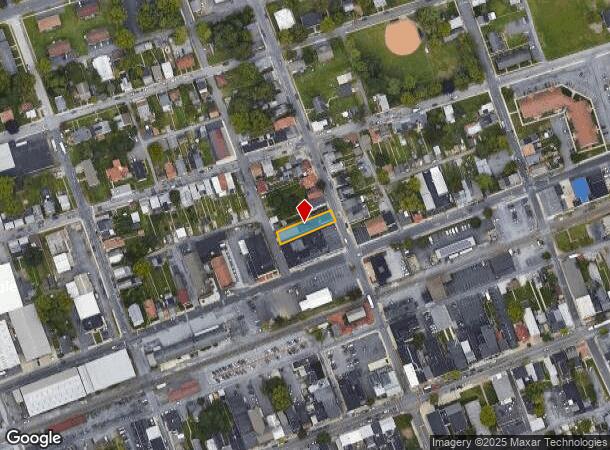  107 N Market St, Mechanicsburg, PA Parcel Map