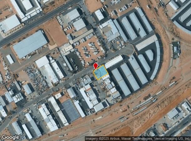 1561 Foothill Dr, Boulder City, NV Parcel Map