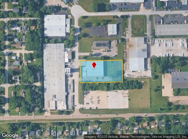 1631 Landmark Rd, Aurora, IL Parcel Map