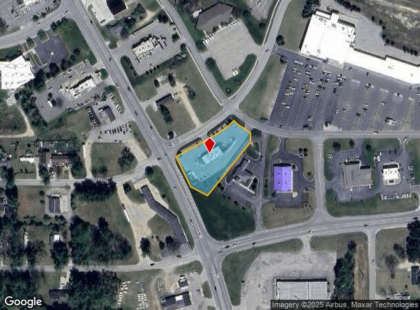 250 W Pine Lake Dr, Newaygo, MI Parcel Map