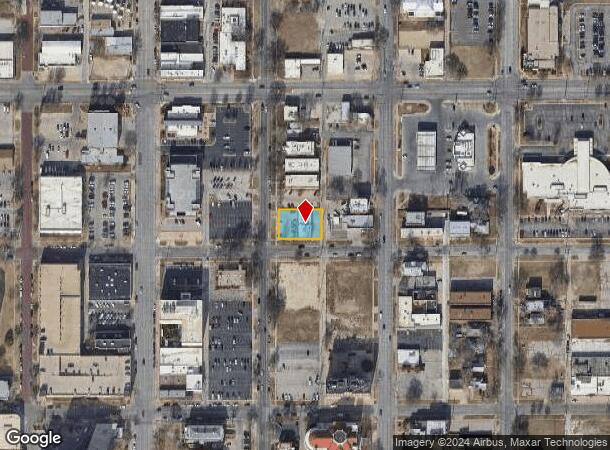  700 N Market St, Wichita, KS Parcel Map