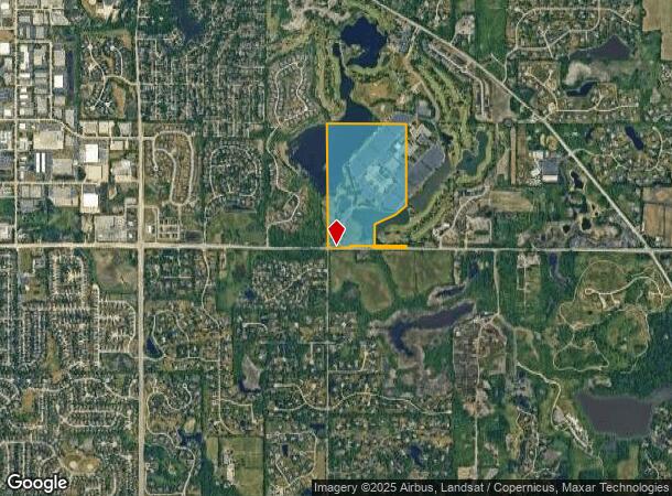  1 Corporate Dr, Lake Zurich, IL Parcel Map