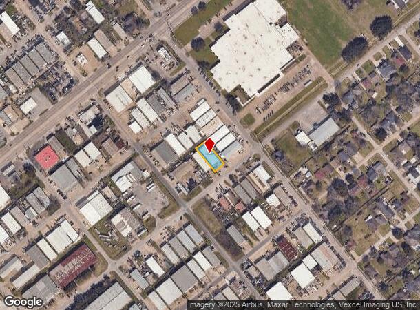  1207 Washington St, South Houston, TX Parcel Map