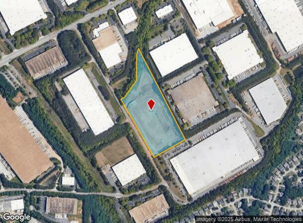 Vista Ridge Dr, Suwanee, GA Parcel Map