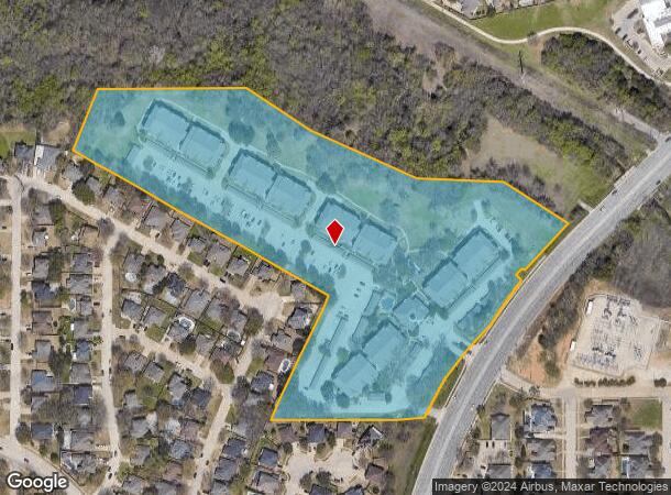  8009 Davis Blvd, North Richland Hills, TX Parcel Map