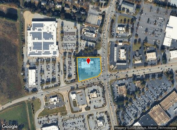 698 Fairview Rd, Simpsonville, SC Parcel Map