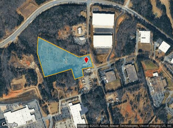 725 Red River Rd, Rock Hill, SC Parcel Map