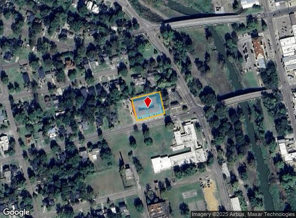 125 W 2Nd St, Clarksdale, MS Parcel Map