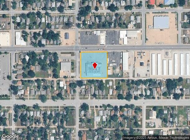  921 E 4Th Ave, Hutchinson, KS Parcel Map