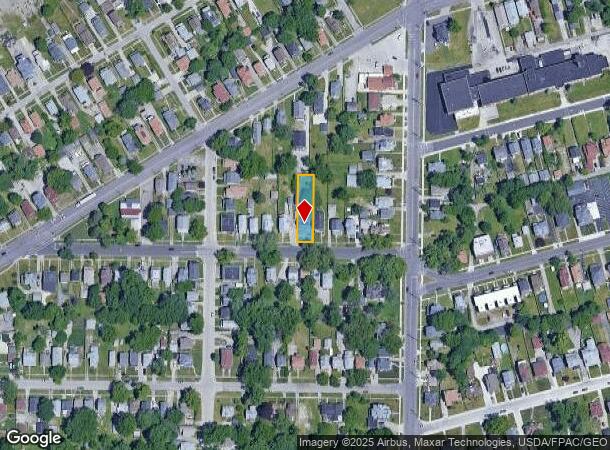  1222 W 5Th St, Lorain, OH Parcel Map